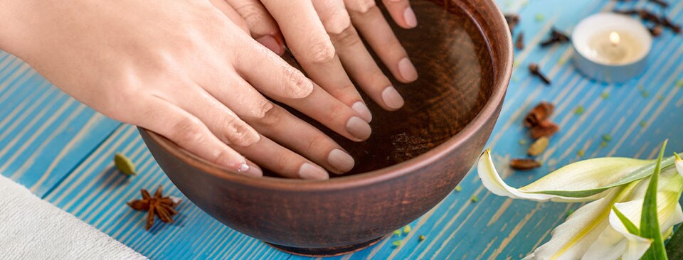 At-home manicure