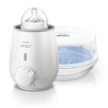 Bottle warmers and sterilizer for baby bottles Philips avent