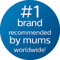 Number one brand recommended by Mums