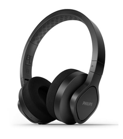 Philips A4216 on-ear wireless sports headphones