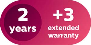 3 Years warranty icon