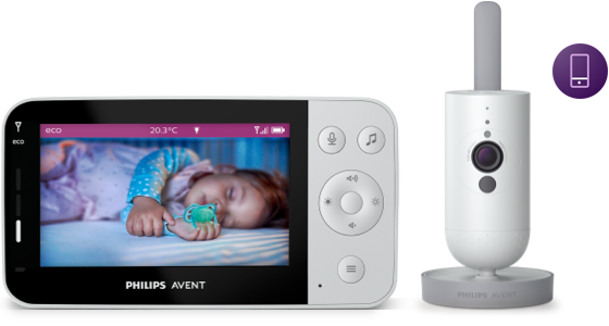 Connected baby monitors