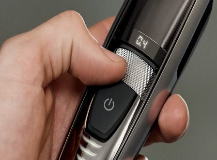 Laser guided beard trimmer – 0.2mm precision