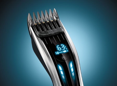 Hair clipper 9000: Digital Swipe interface
