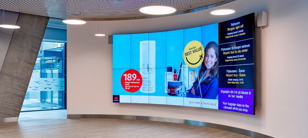 Digital advertising screens - Philips
