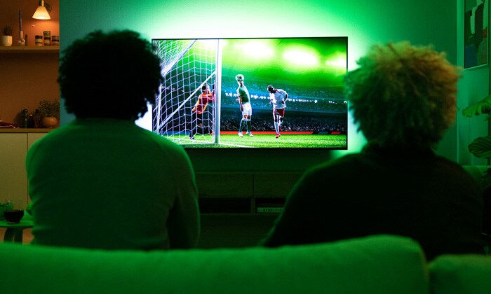 Sports game on Philips TV